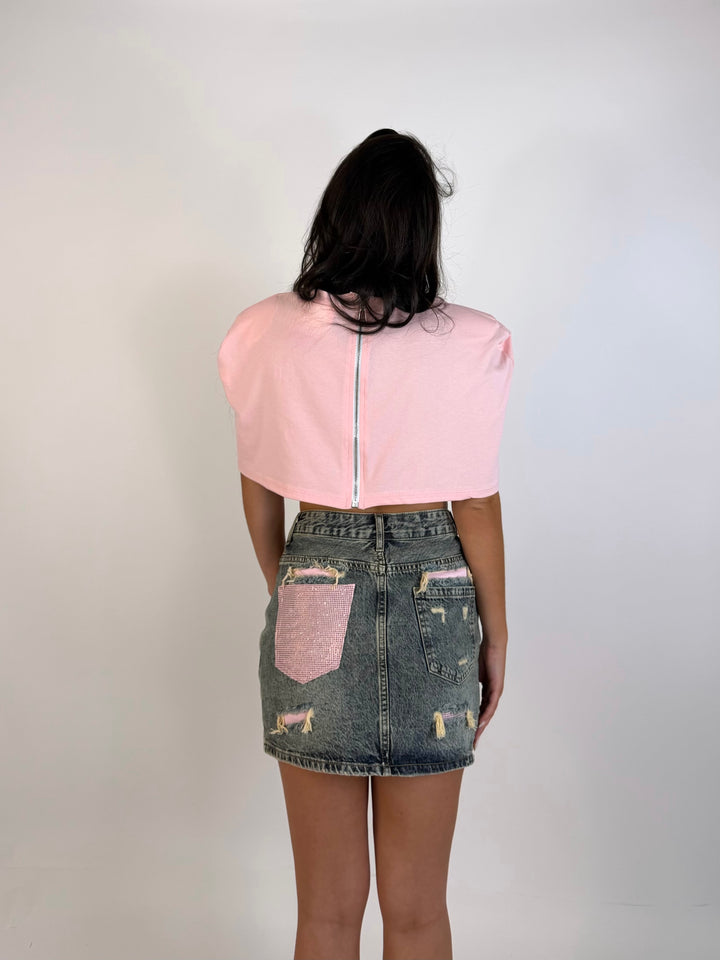 Panta gonna in jeans “Candy”