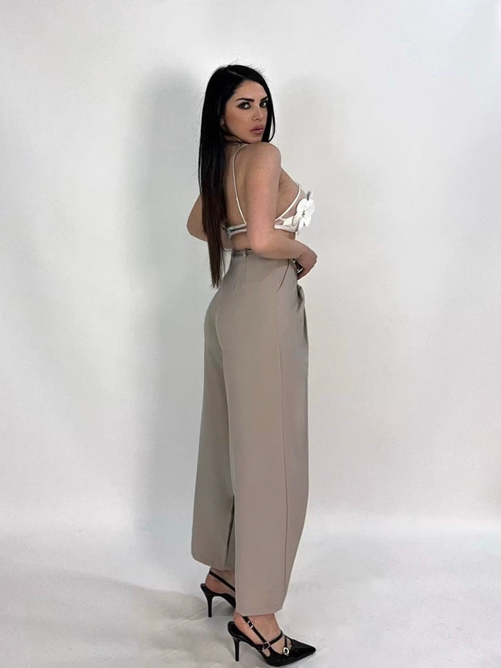Pantaloni con chiusura portafoglio “Ilary”