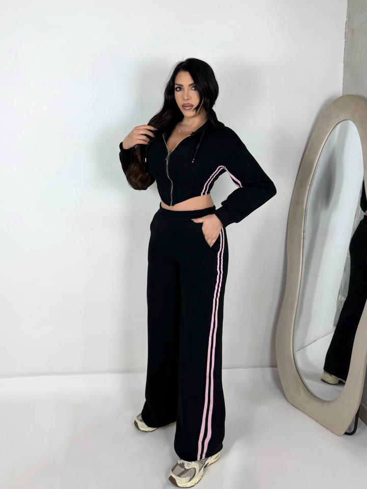 Coordinato di tuta felpato “Adyss”