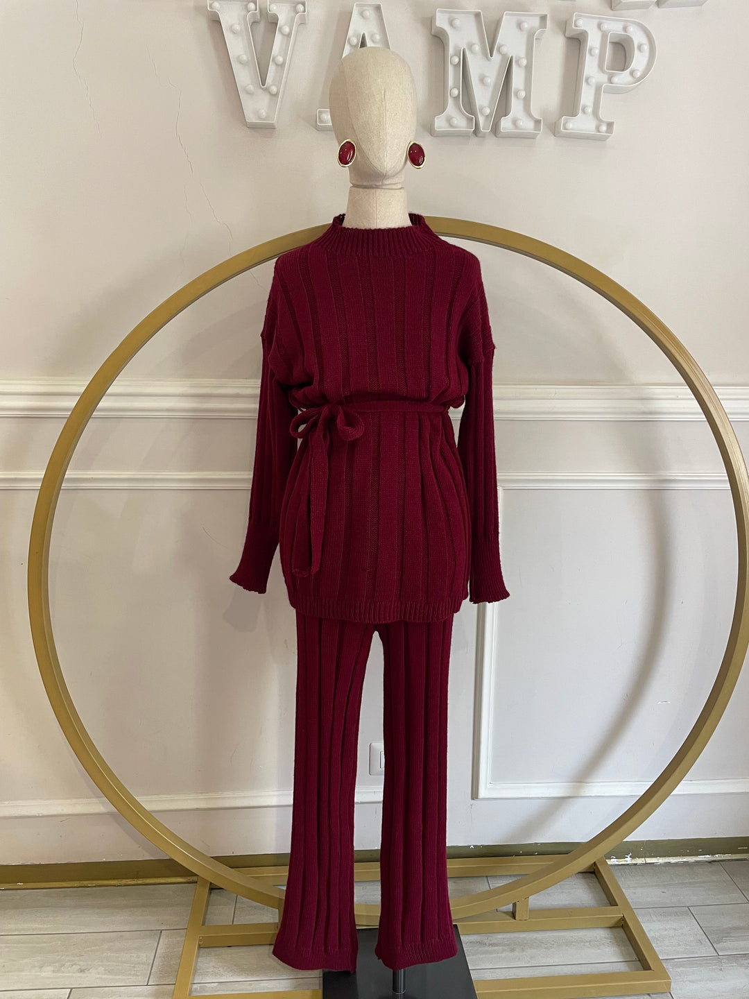Coordinato in lana “Emy”