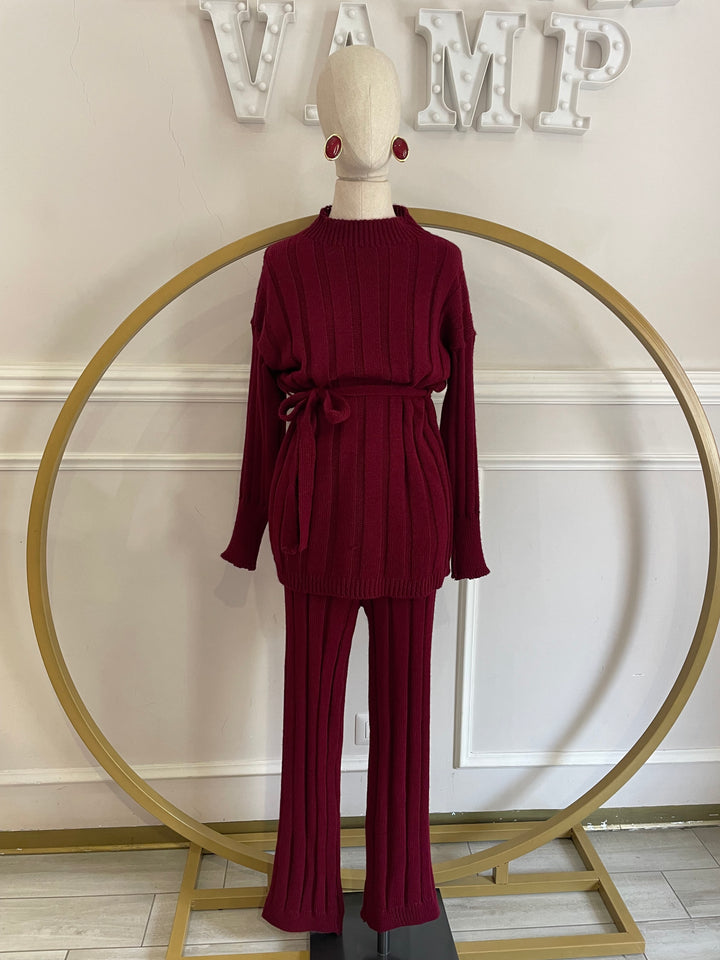 Coordinato in lana “Emy”
