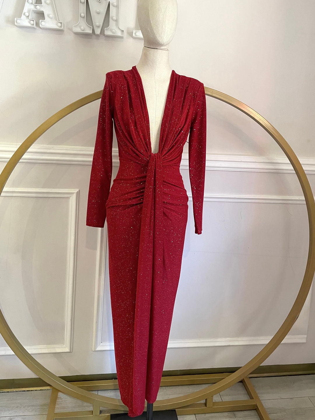 Abito brillantinato “Sky”