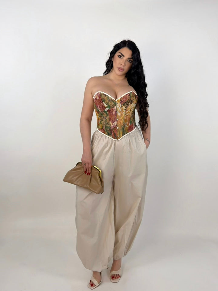 Corpetto steccato “Monique”