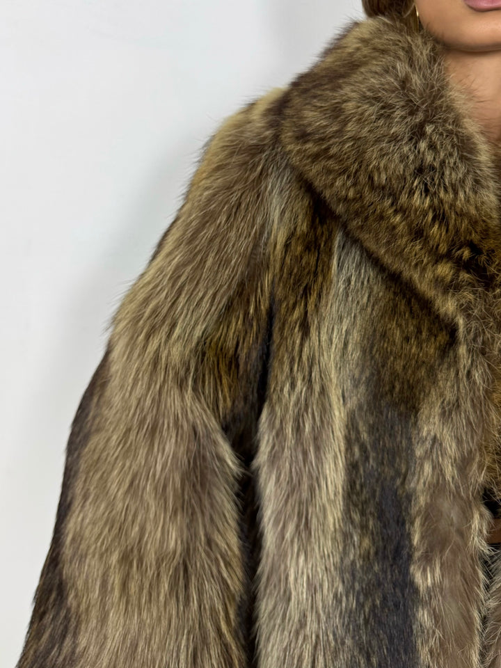 Pelliccia in marmotta Vintage 82
