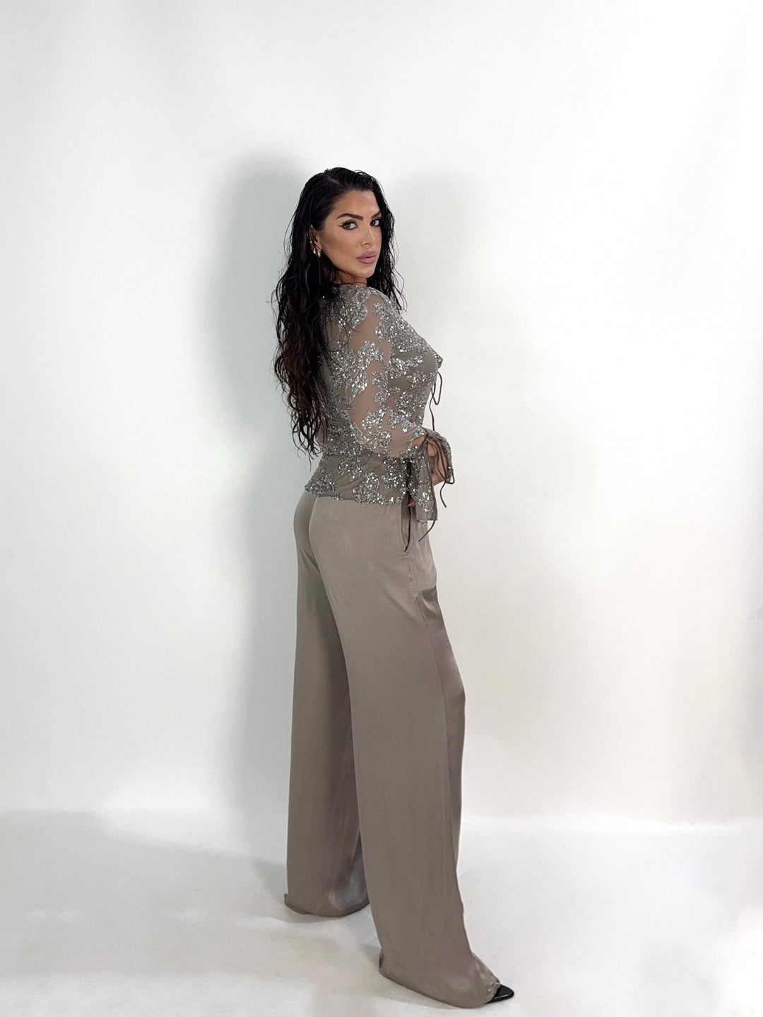 Pantaloni a palazzo “Luxe”