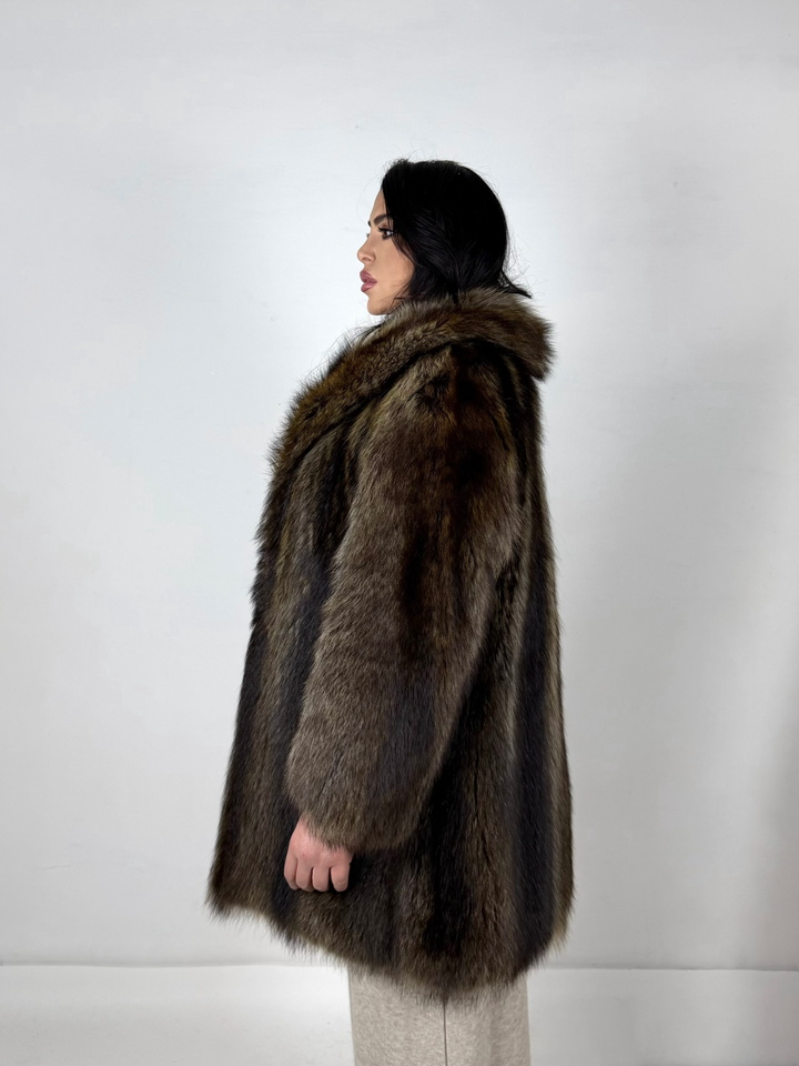 Pelliccia in marmotta Vintage 141