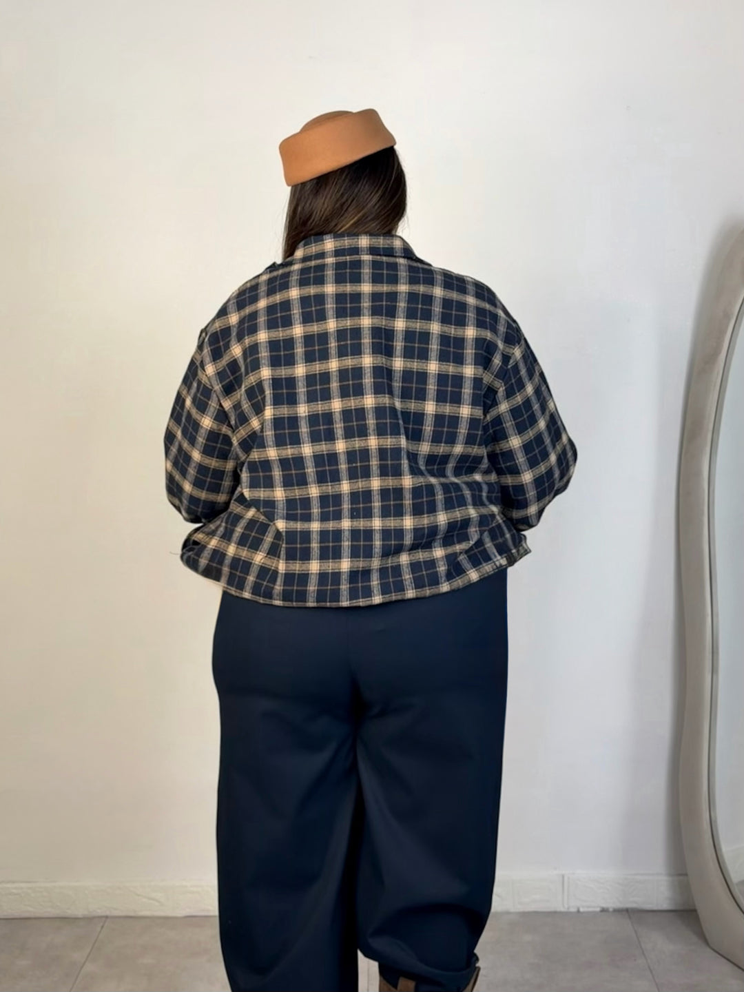 Giacca in lana “Country Chic”
