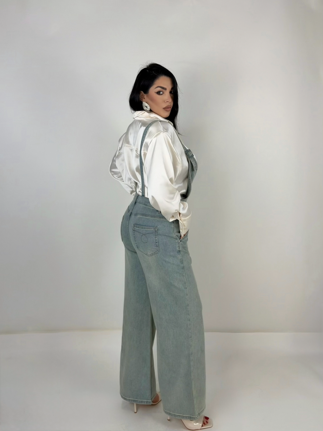 Salopette in jeans “Icona”