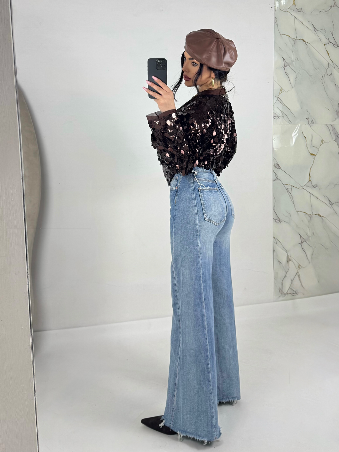 Jeans a palazzo “Butterfly”