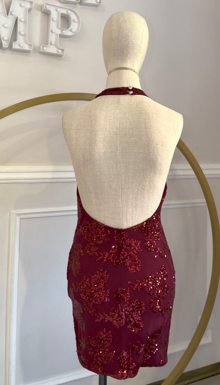 Abito con paillettes “Priscilla”