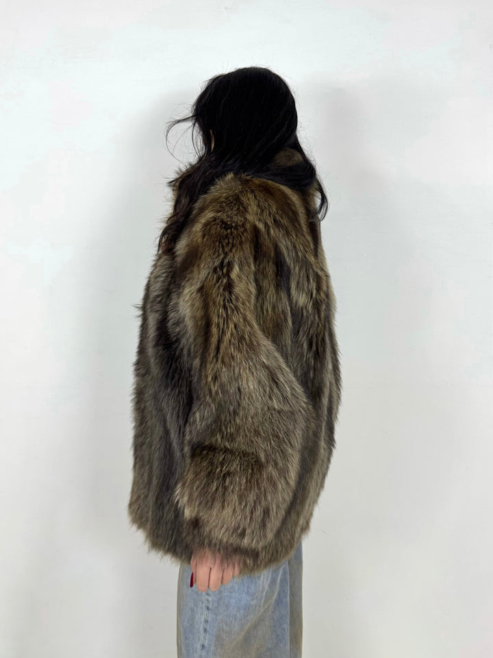 Pelliccia in marmotta Vintage 45