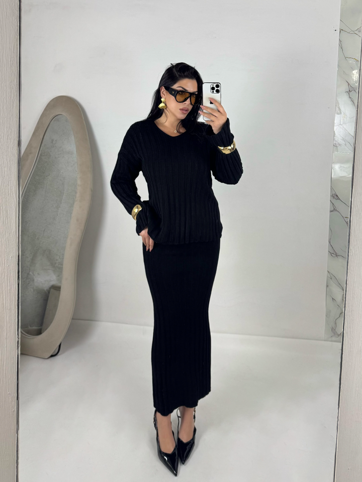 Coordinato in lana “Claire”