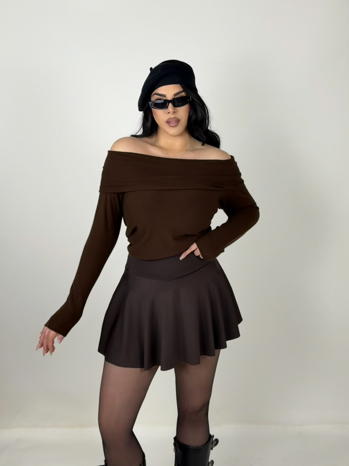 Maglione con scollo a barca “Jennifer”