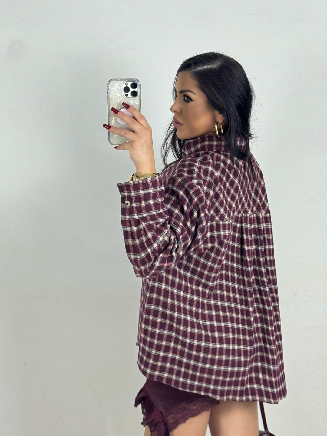 Camicia in flanella “Roxy”