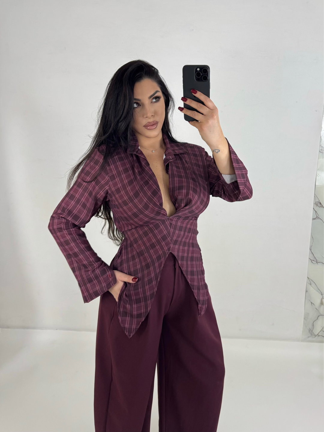 Camicia avvitata “Vogue”