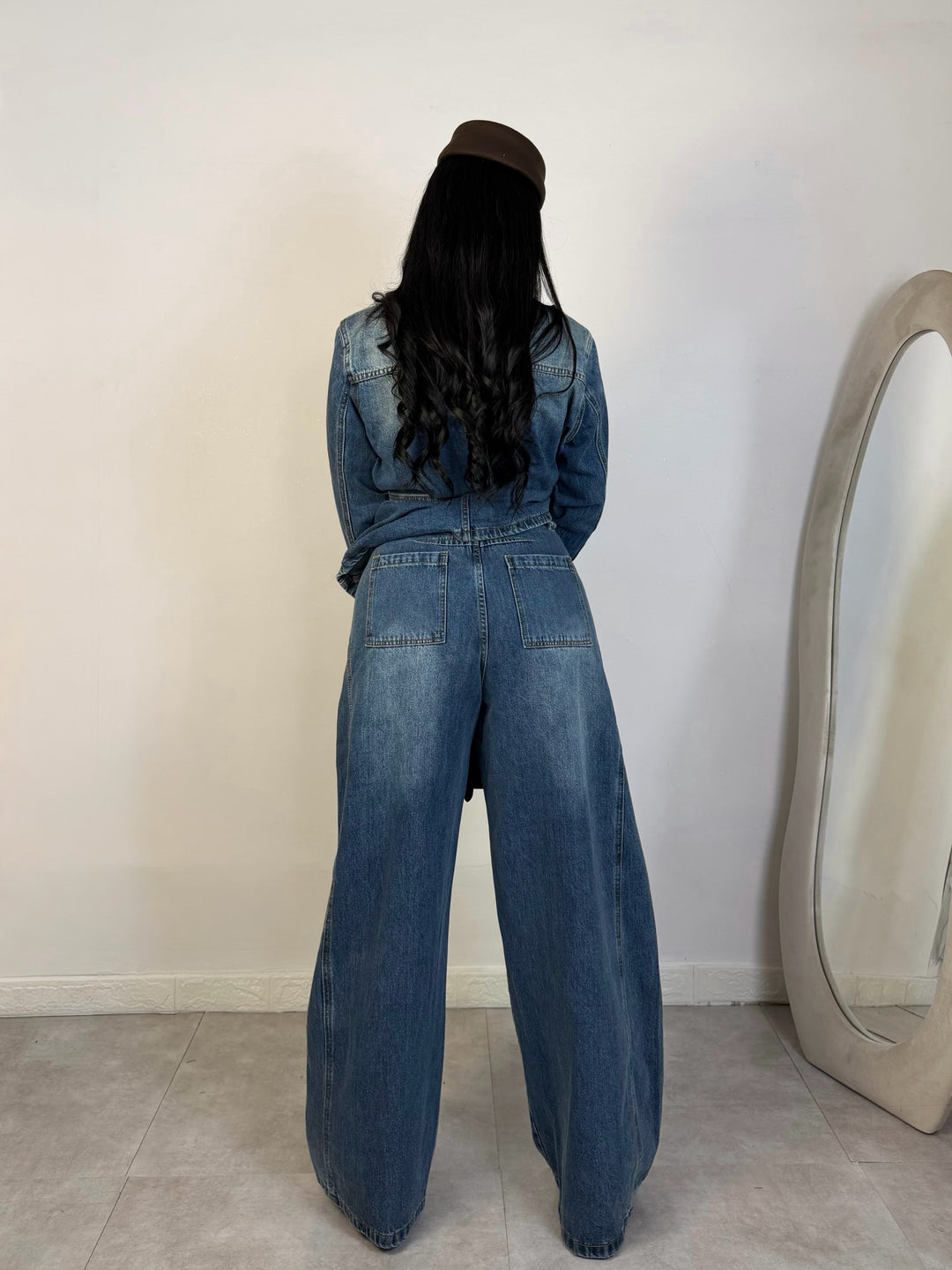 Coordinato in jeans “Brooklyn”