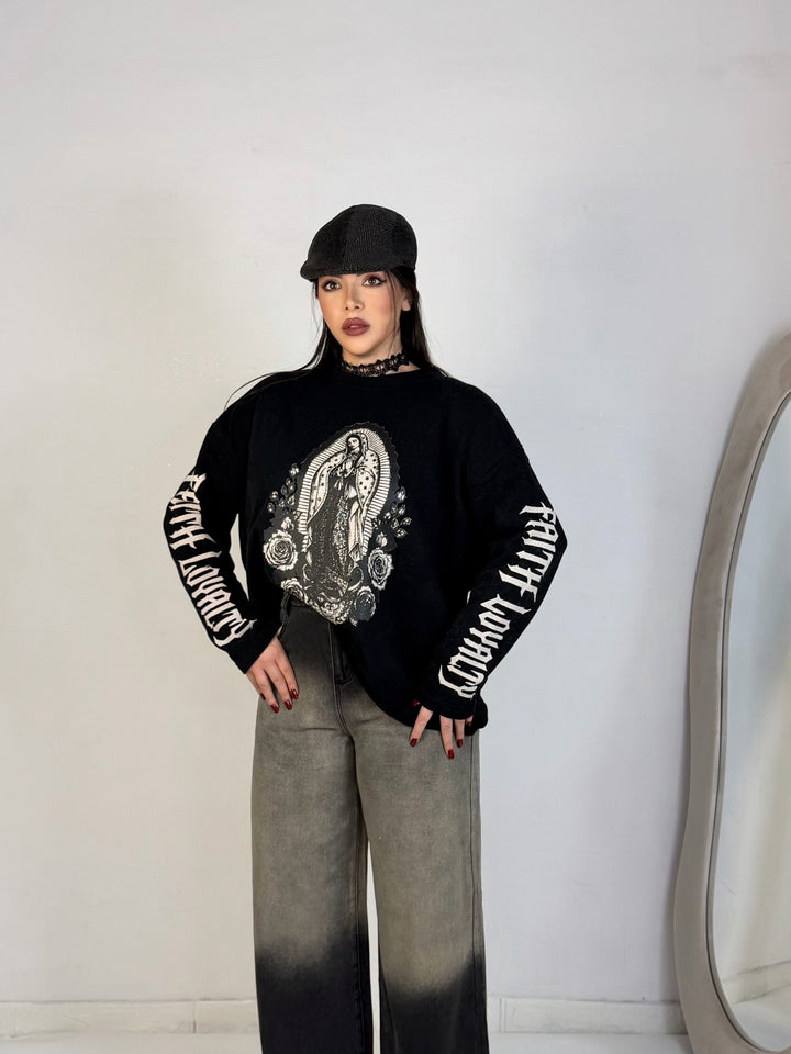 Felpa JustWest “Noir”
