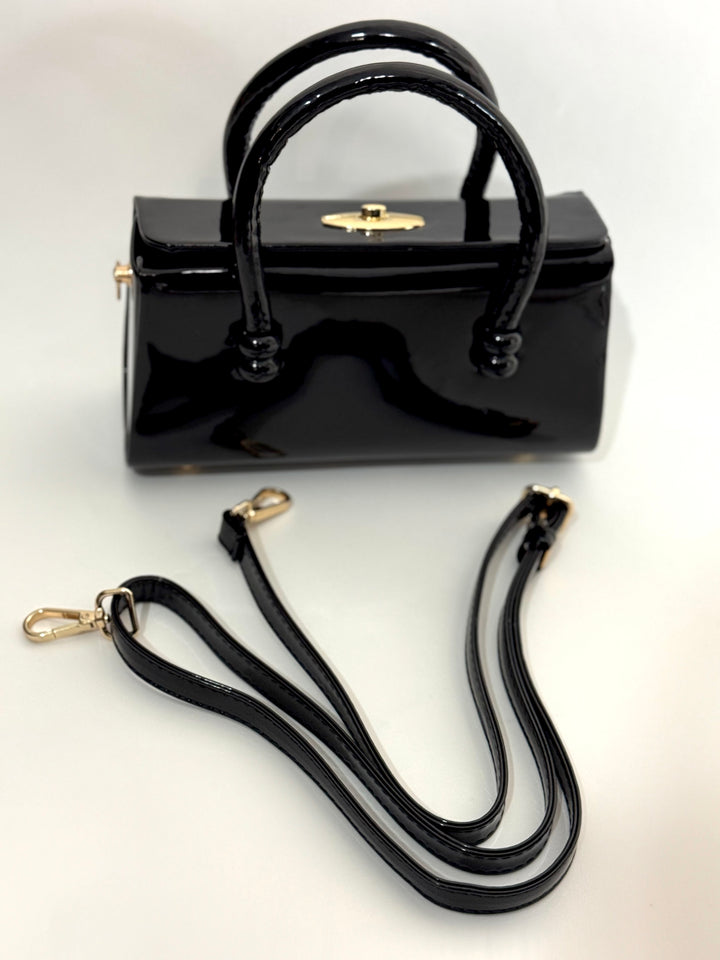 Borsa in vernice “Candy”