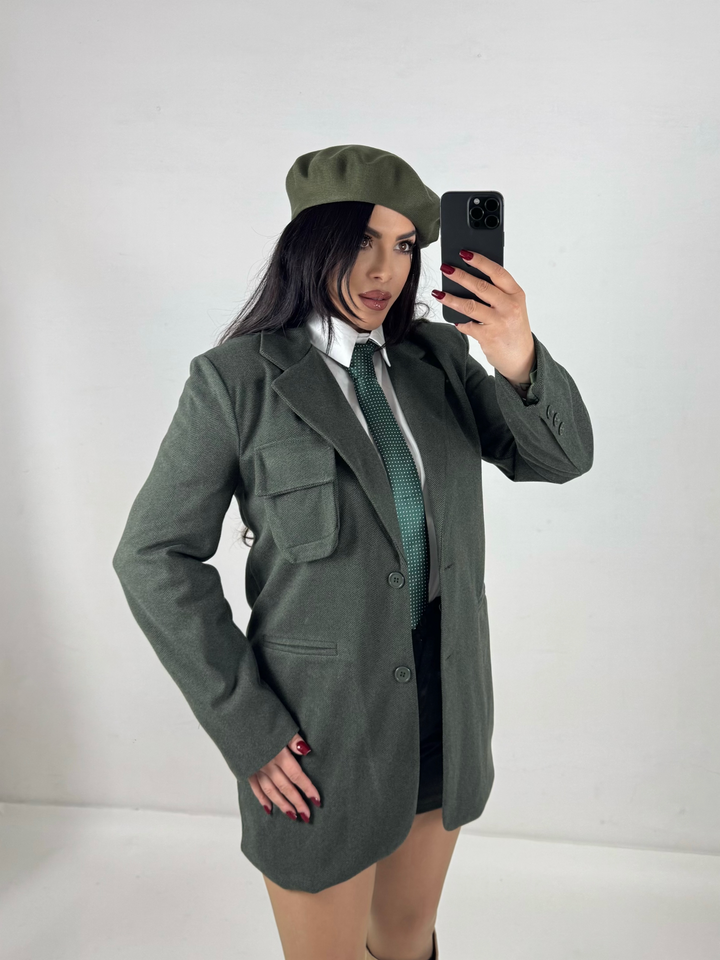 Tailleur in lana “Jade”