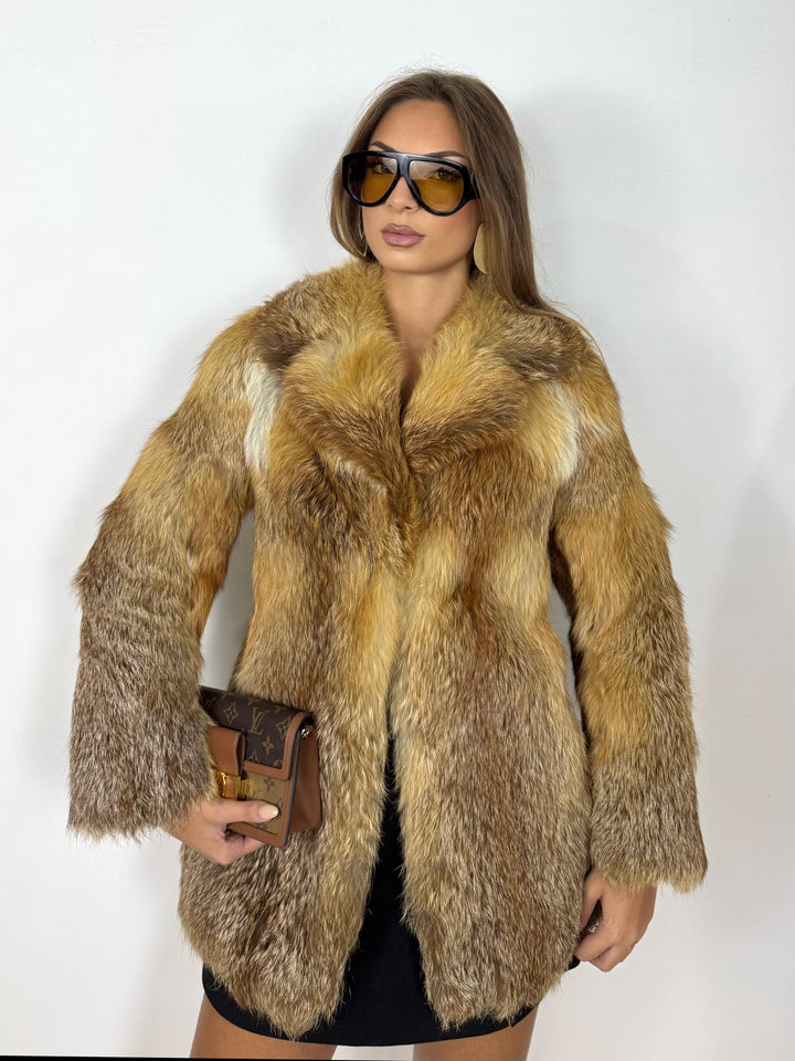 Pelliccia in marmotta Vintage 76