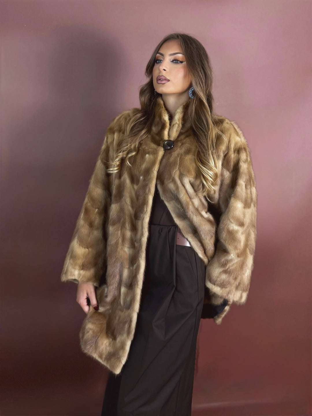 Pelliccia in visone Vintage 11