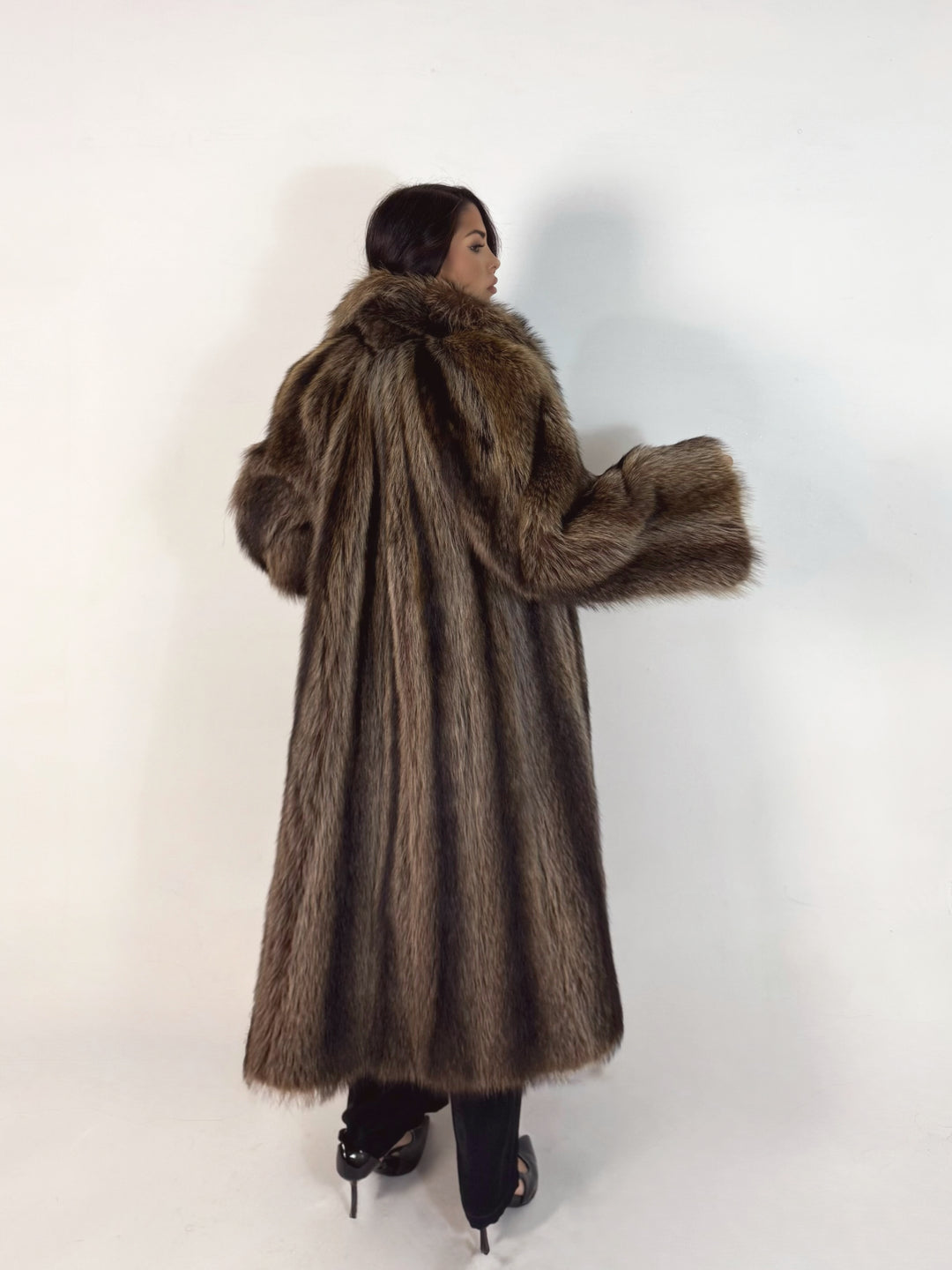 Pelliccia in marmotta Vintage 39