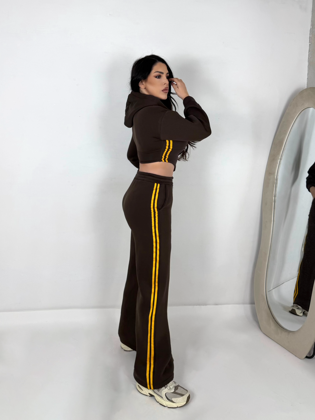 Coordinato di tuta felpato “Adyss”