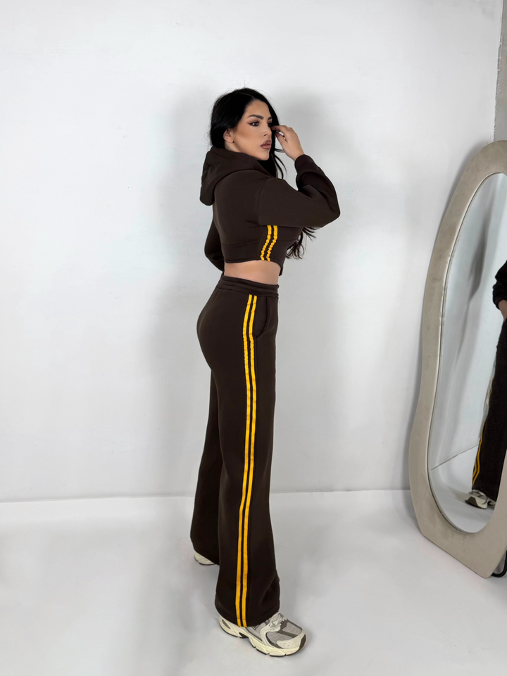 Coordinato di tuta felpato “Adyss”