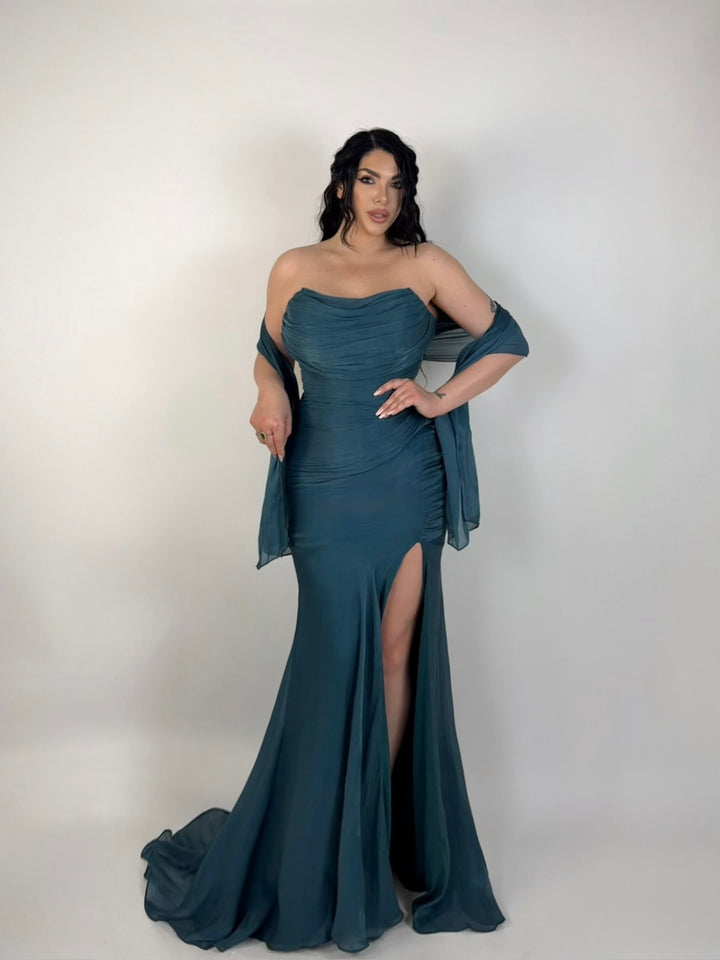 Abito con stola “Elegant”