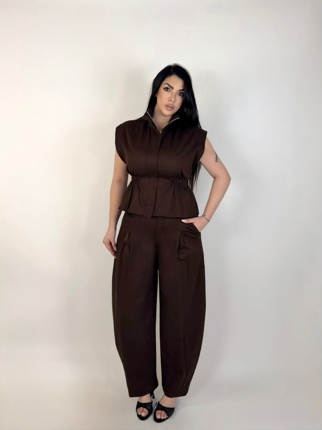 Coordinato in cotone “Street”