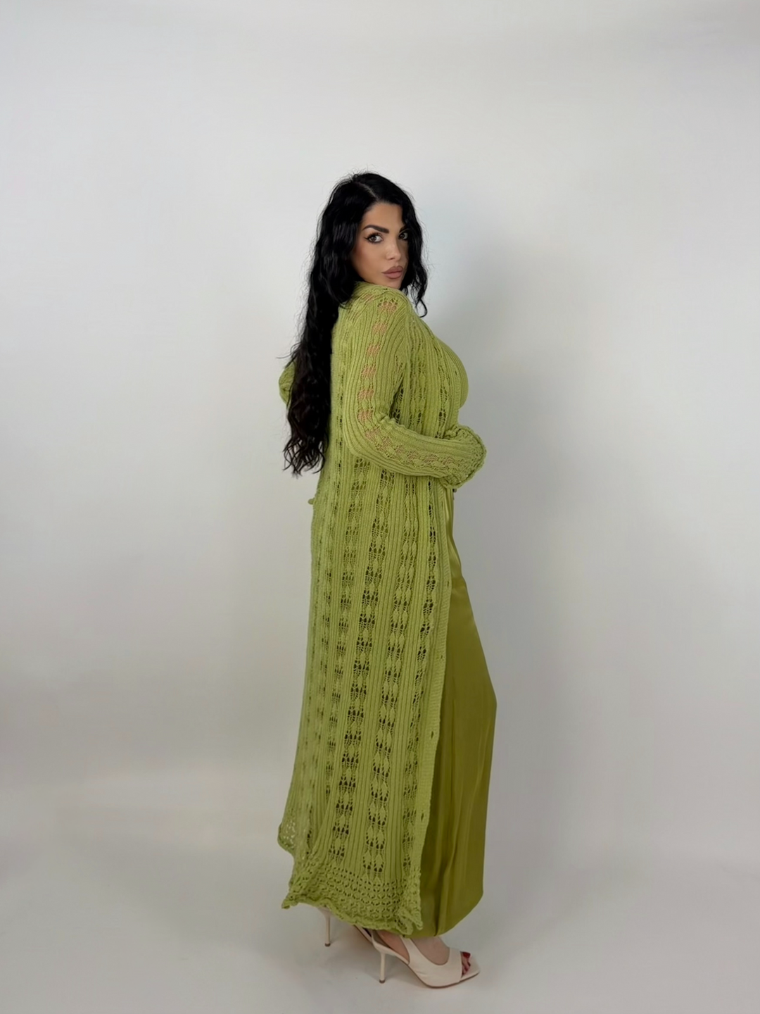 Cardigan in filo “Ritual”