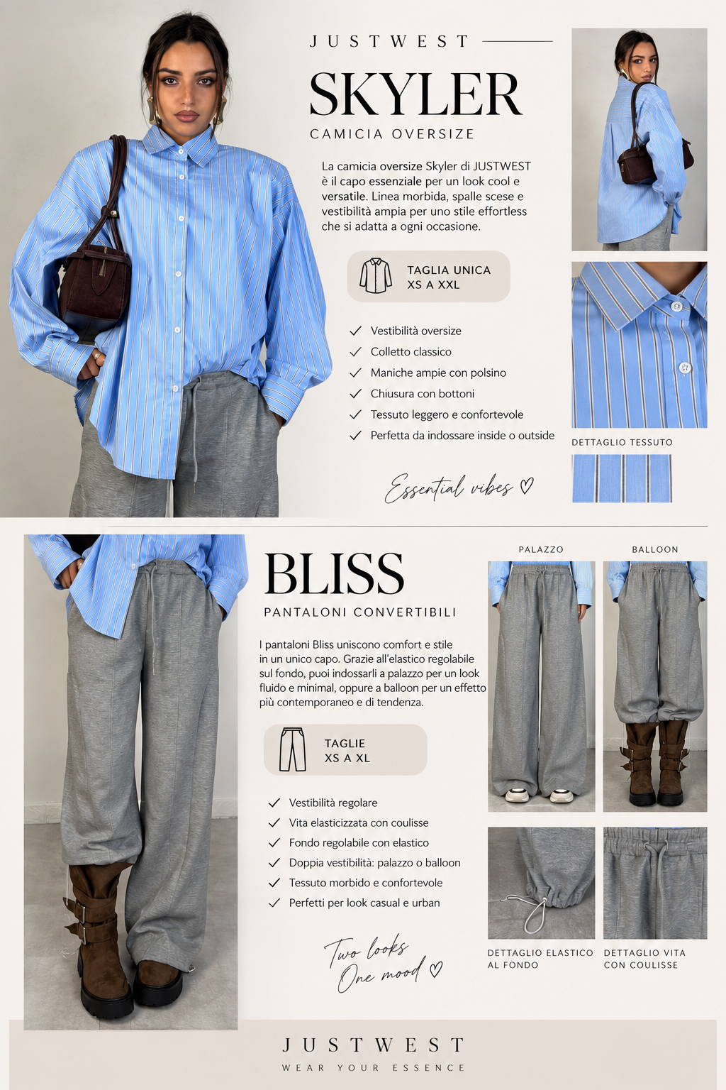 Camicia Justwest “Skyler”