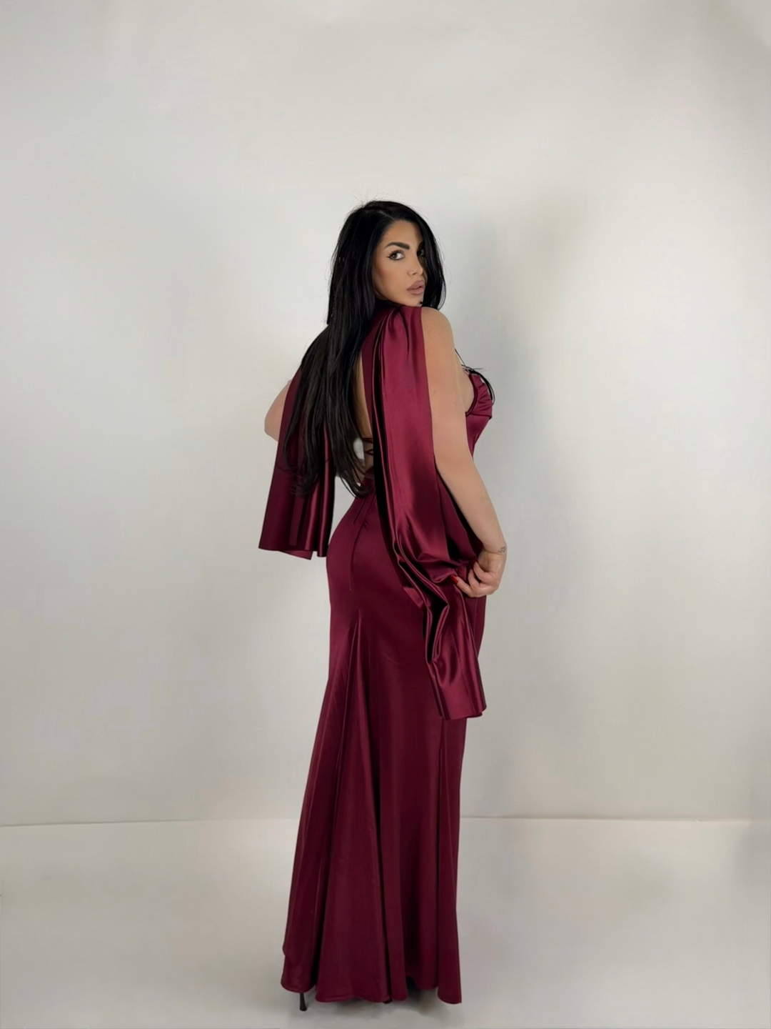 Abito con stola “Diana”