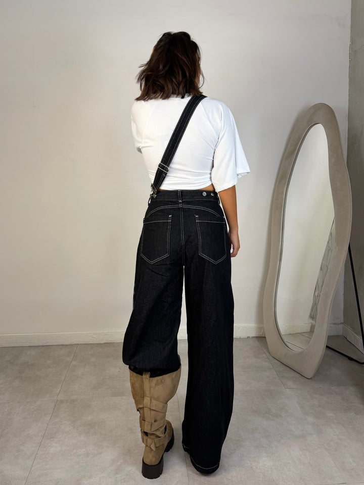 Salopette in jeans “Yvonne”