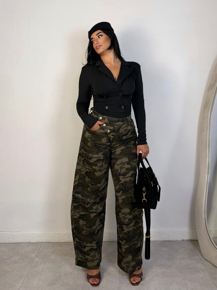 Jeans balloon militare “Rebel”
