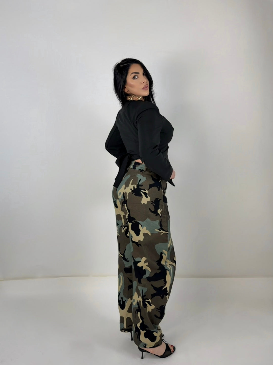 Jeans balloon “Military”