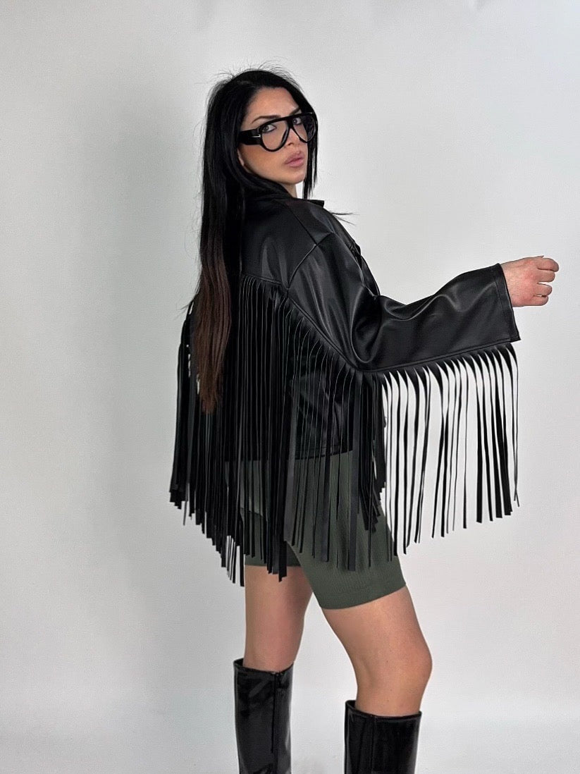 Giubbotto in eco pelle “Taylor”