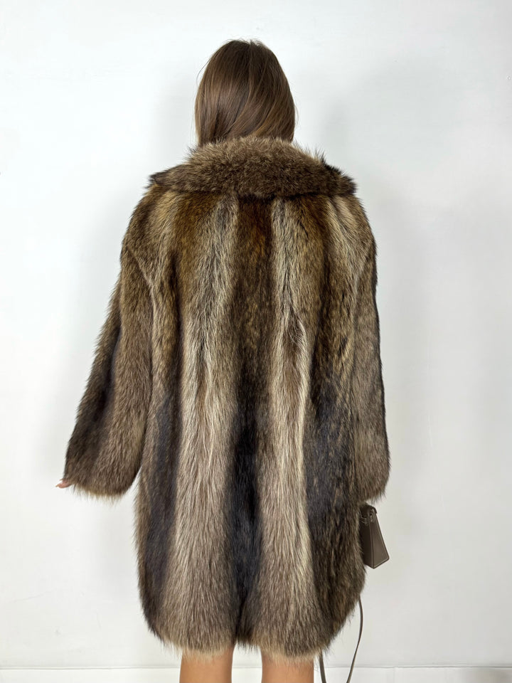 Pelliccia in marmotta Vintage 78