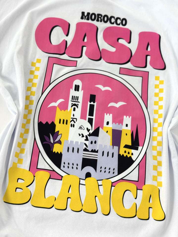 T shirt oversize “Casablanca”