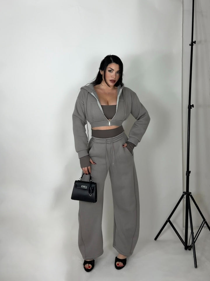 Coordinato con maglia maniche a guanto “Obsession”