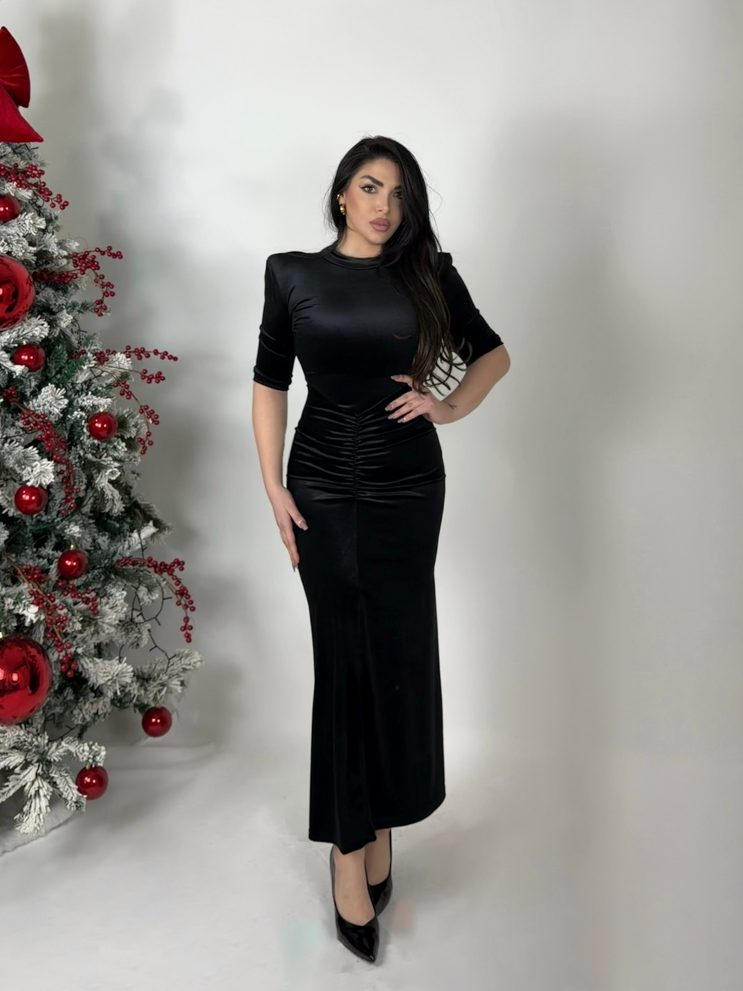 Abito in velluto “Charlotte”