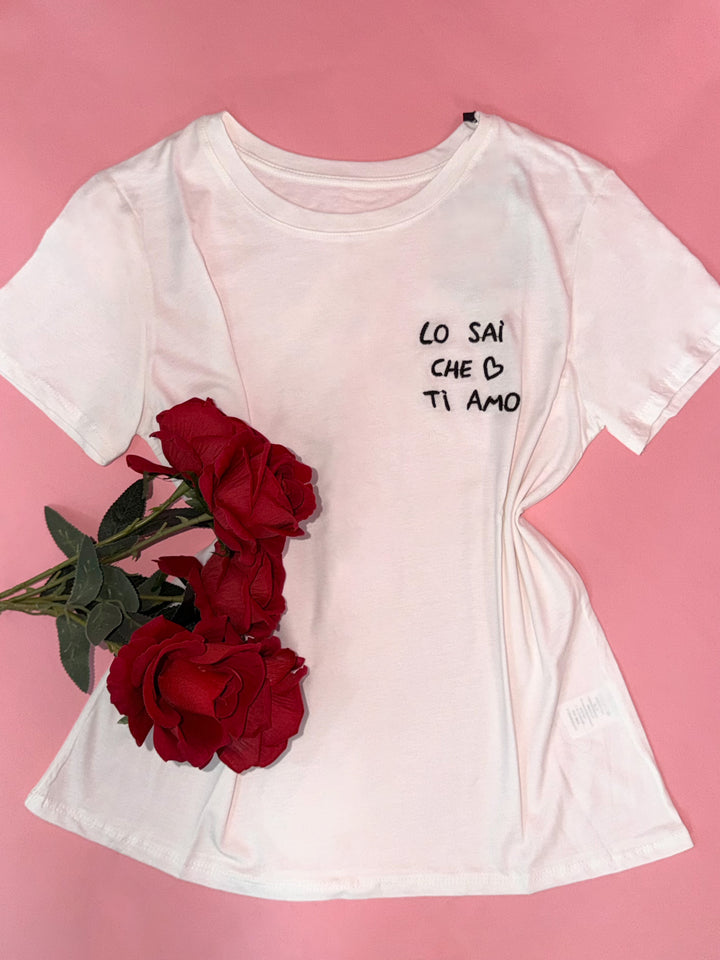 T-Shirt “Lo Sai Che Ti Amo”