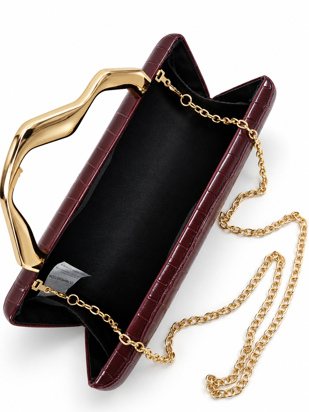Borsa rigida in eco pelle “New York”