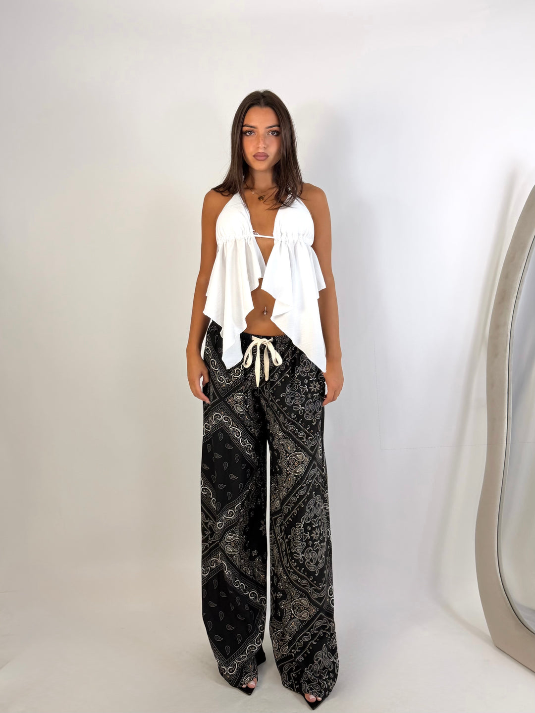 Pantaloni “Foulard”