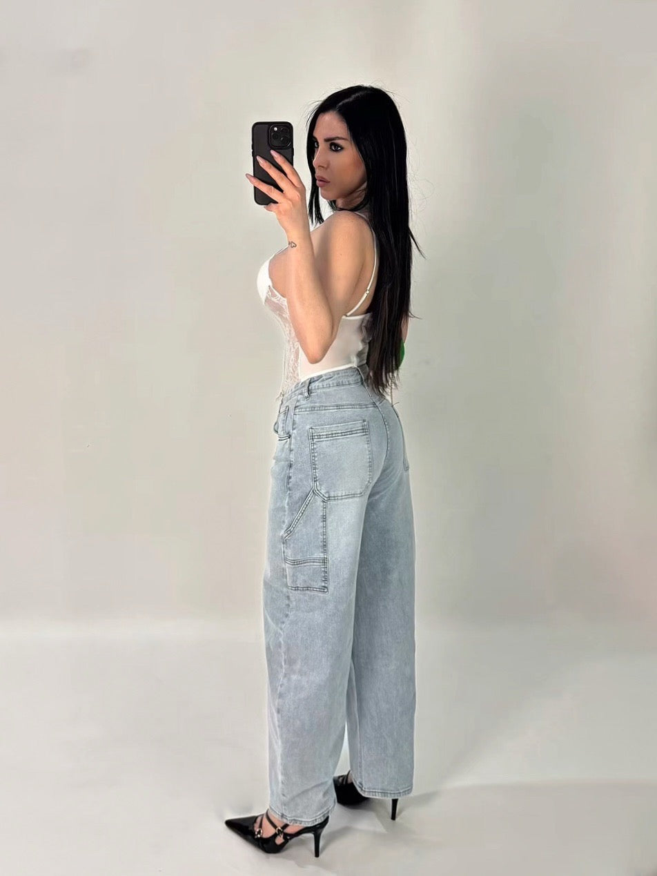 Jeans balloon “Eclisse”