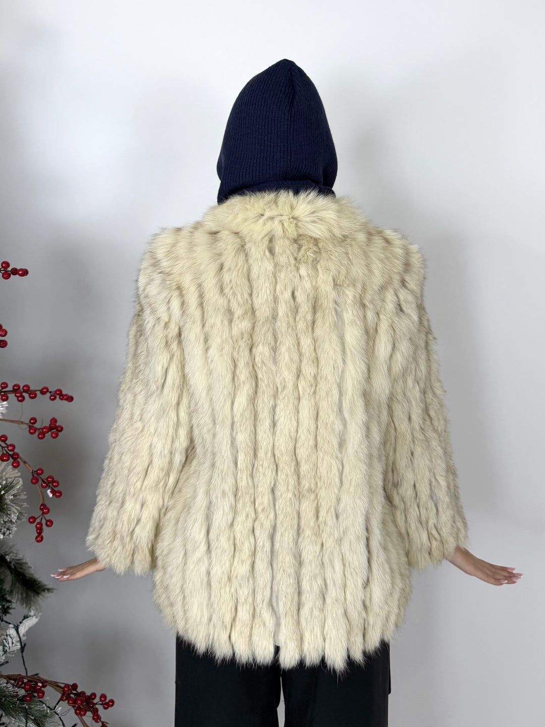 Pelliccia in volpe Vintage 180