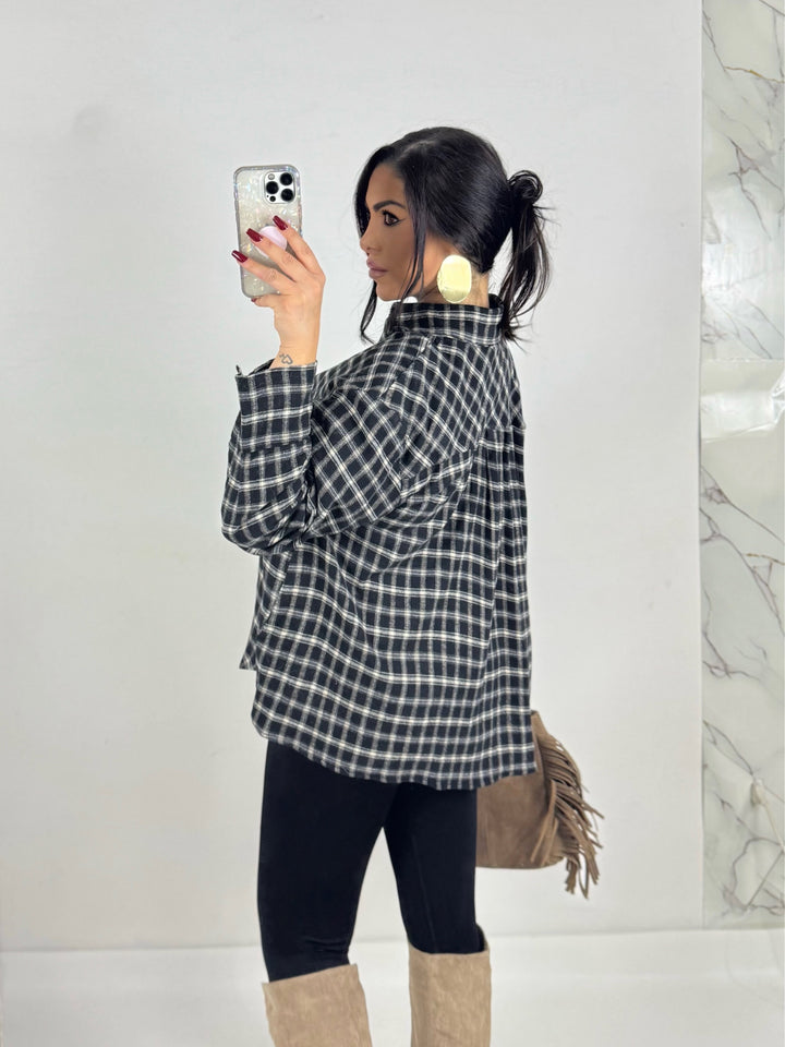 Camicia in flanella “Roxy”