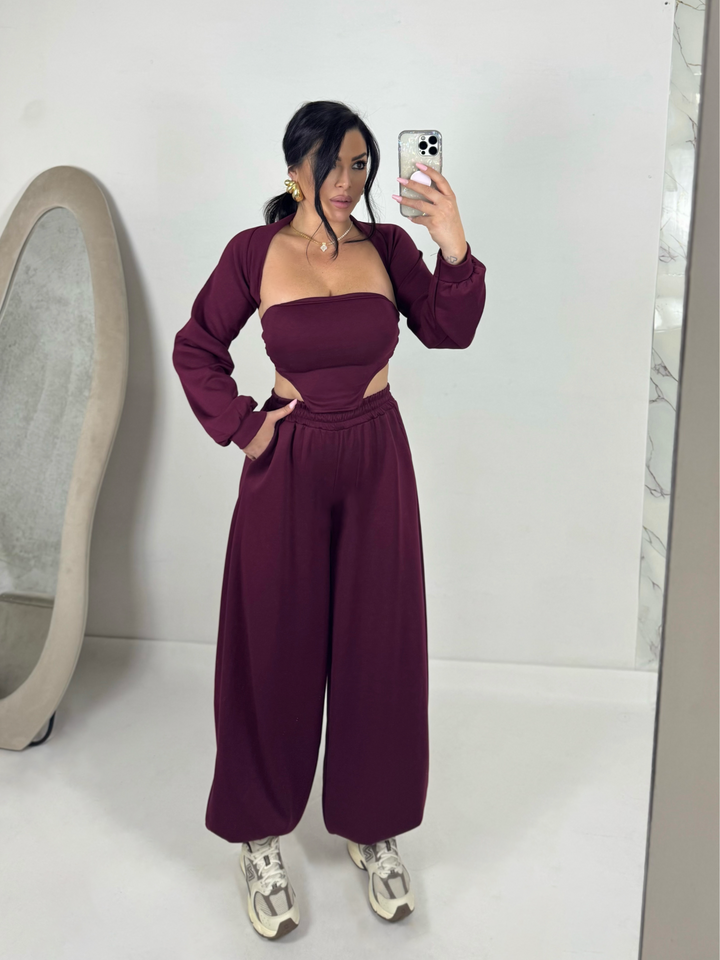 Coordinato tre pezzi “Aura”