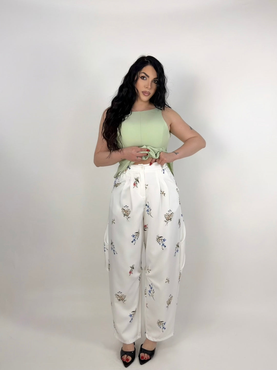 Pantaloni balloon “Glam”