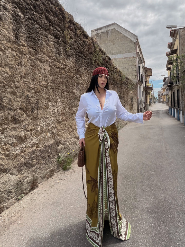 Camicia in cotone “Rama”